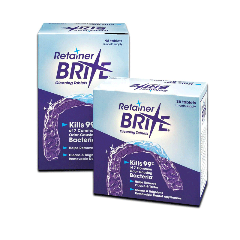 Retainer Brite Cleaning Tablets - Box of 96